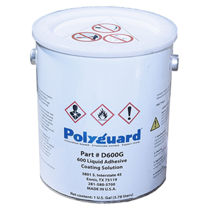 Polyguard 600 Liquid Adhesive - 1 Gallon (Used with application of RD6 pipe tape coating)