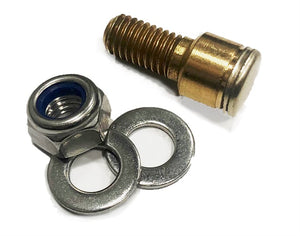 SAFETRACK Threaded Brazing pin M8 f. CP (SOLD ON IN PACKS OF 50EA)