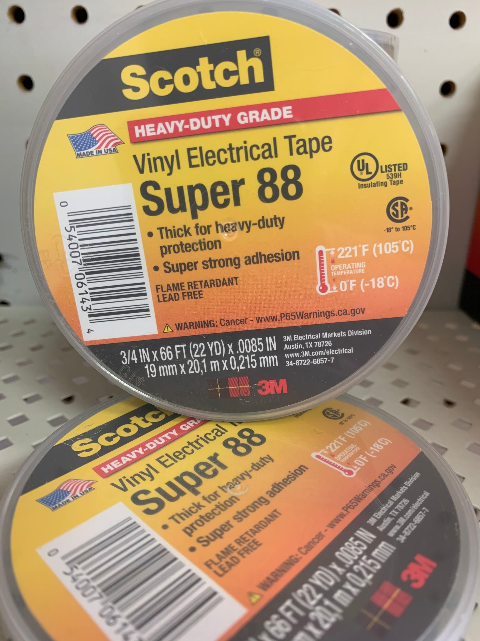 Scotch Super 88 Electrical Tape (black)